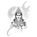 Maha Kali  tattoo design idea