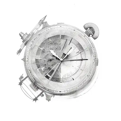 three clocks side by side at 6:14, 6:15, 6:23 tattoo design idea