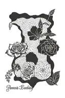 3 dates, Penn State Nittany Lions, and Corolla Beach NC tattoo design idea
