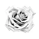 roses and clouds arm tatoo tattoo design idea