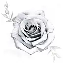 roses and clouds arm tatoo tattoo design idea