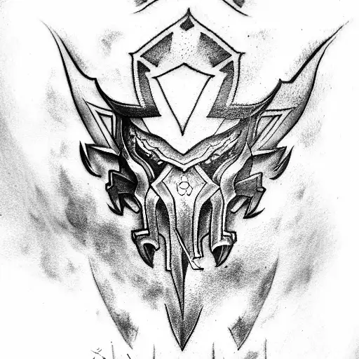dota 2 tattoo design idea