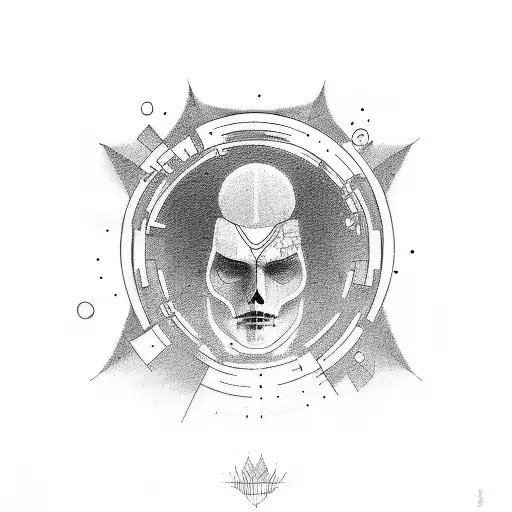 The Weeknd tattoo design idea