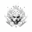 The Weeknd tattoo design idea