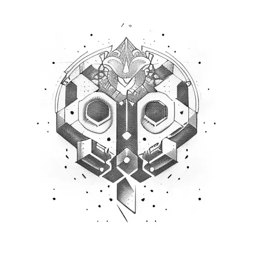 Gemini  tattoo design idea