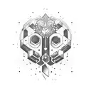 Gemini  tattoo design idea