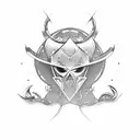 Gemini  tattoo design idea