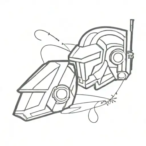 If love is the answer daft punk tattoo design idea