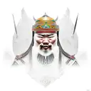mongolian warrior tattoo design idea