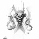 Atheism tattoo design idea