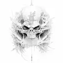 Atheism tattoo design idea