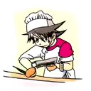 chef knife  tattoo design idea