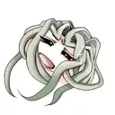 Testa di medusa tattoo design idea