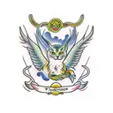 willow branch tattoo design idea