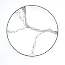 Kintsugi plate tattoo design idea