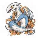 Lugia  tattoo design idea