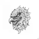 aguila azor tattoo design idea