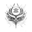 aguila azor tattoo design idea