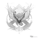 aguila azor tattoo design idea