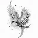 aguila azor tattoo design idea