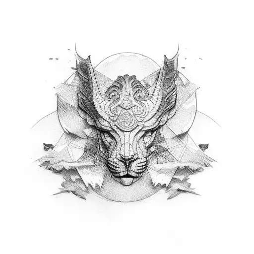 caesar tattoo design idea