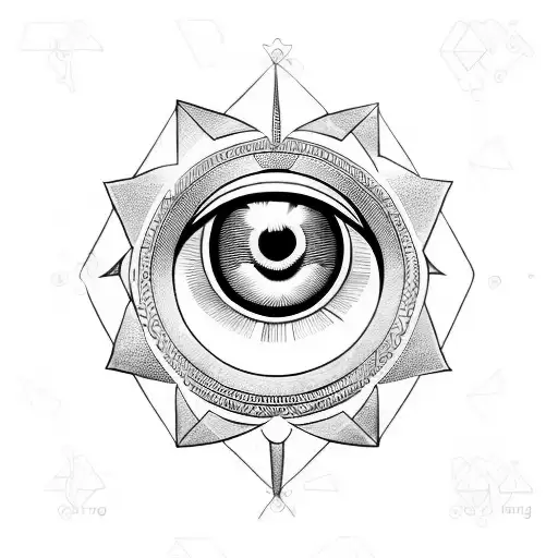 Eye of Horus tattoo design idea