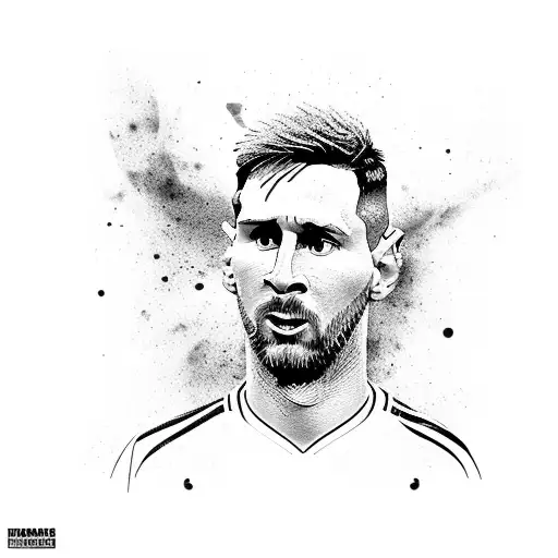 World Cup Messi tattoo design idea