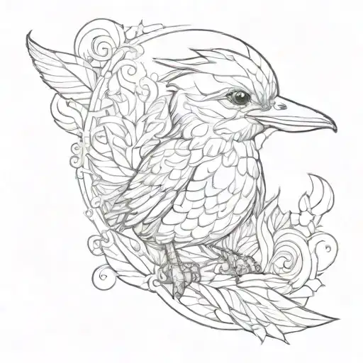 Mc pato tattoo design idea