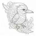 Mc pato tattoo design idea