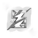 letter z and g tattoo design idea