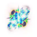 thunder storm space cloud  tattoo design idea