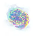 thunder storm space cloud  tattoo design idea