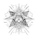 dark side of the moon tattoo design idea