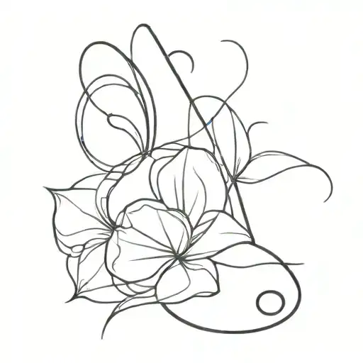 trading tattoo design idea