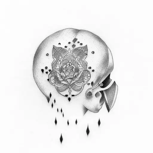 Self-love tattoo design idea