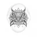 Self-love tattoo design idea