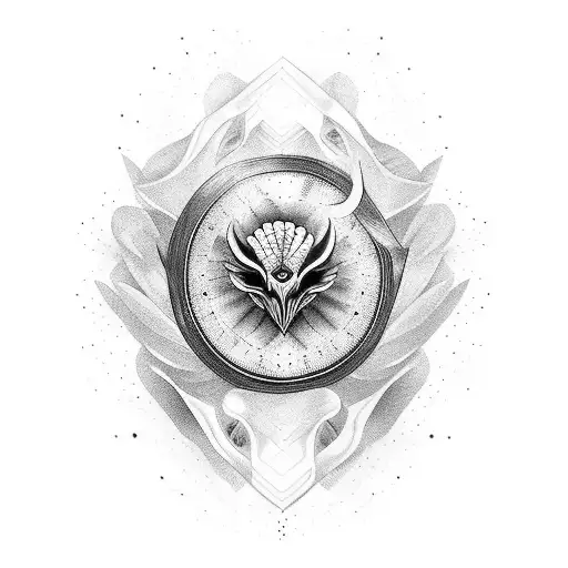 uma fenix no inicio da frase quem nao vive, nao tem historia  tattoo design idea
