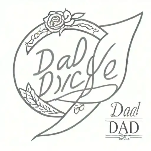 dad memorial tattoo tattoo design idea