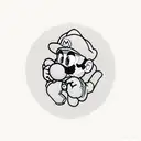 Super Mario addicted to heroin tattoo design idea