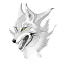 nine tailed fox  tattoo design idea