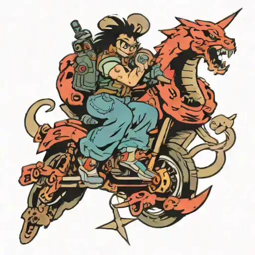 Akira tattoo design idea