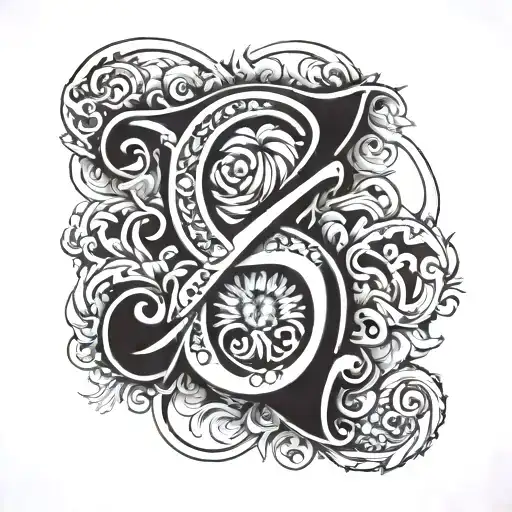 number 12 infinity sign number 13 tattoo design idea