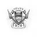 Kappa Alpha Psi Fratenity tattoo design idea