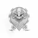 Kappa Alpha Psi Fratenity tattoo design idea