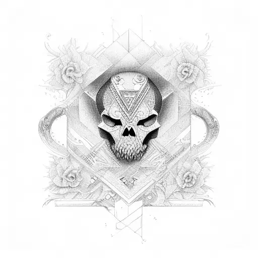 anagram of a and v tattoo design idea