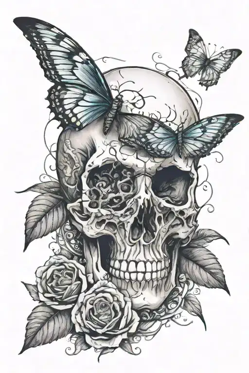 paradox The more afraid you are of death, the less you’ll be able to enjoy  tattoo design idea