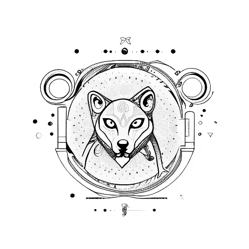 ciclo lunar  tattoo design idea