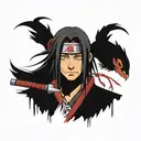 itachi uchiha tattoo design idea