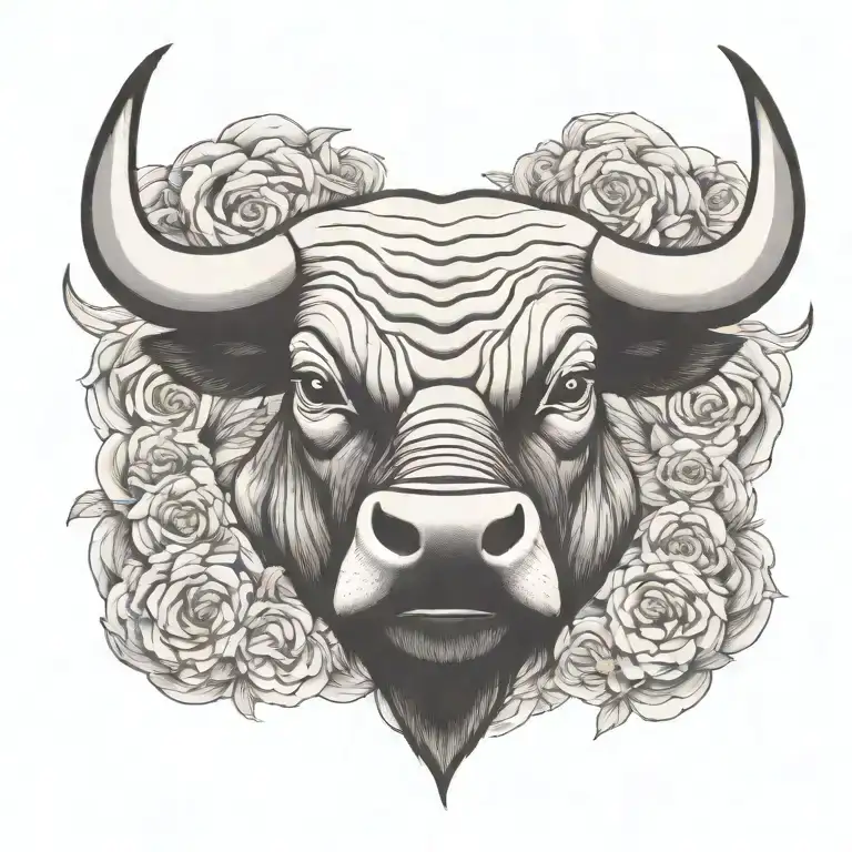 chicago  bull tattoo design idea