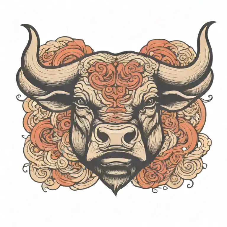 chicago  bull tattoo design idea